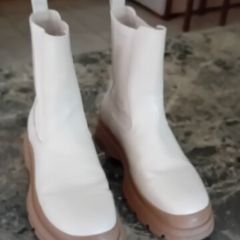 ladles Primark cream ankle boots