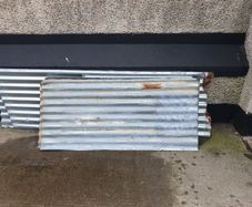 Galvanised sheets