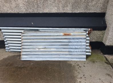 Galvanised sheets