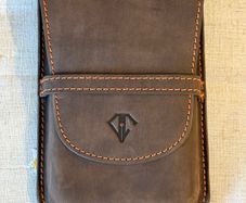 Fountain Pen - Genuine Leather 5 Pen Case - Dee Charles - brand new