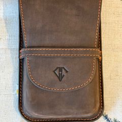 Fountain Pen - Genuine Leather 5 Pen Case - Dee Charles - brand new