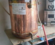 Copper tank