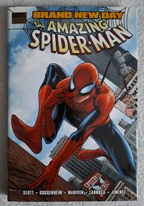 SPIDER-MAN BRAND NEW DAY Volume 1 hardcover graphic novel. Marvel Comics Premiere Edition
