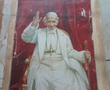 Antique Pope Leo X111 Colour Print