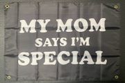 Funny man cave Flag