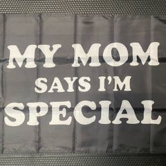 Funny man cave Flag
