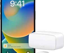 Eve Door & Window (Matter) - Smart Sensor for Doors & Windows, Automatic Control of Accessories, Privacy, Matter/Thread, for Apple Home, Alexa, Google Home, SmartThings, requires Thread Border Router - Boxed!