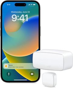 Eve Door & Window (Matter) - Smart Sensor for Doors & Windows, Automatic Control of Accessories, Privacy, Matter/Thread, for Apple Home, Alexa, Google Home, SmartThings, requires Thread Border Router - Boxed!