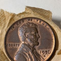 USA cent 1956 D.