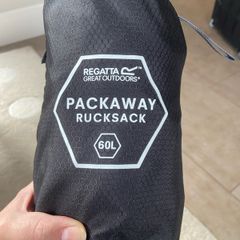 Regatta 60L pack away rucksack