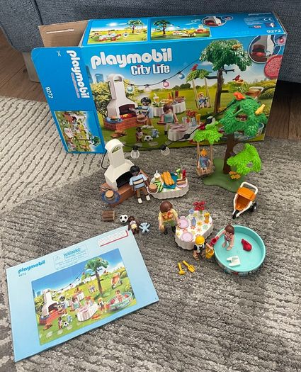 Playmobil city life picnic set 9272