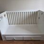 IKEA STUVA Cot/toddler bed with drawers, white 60x120 cm Image 2