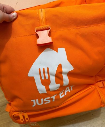 Justeat delivery bag large size never used