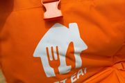 Justeat delivery bag large size never used