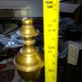 Beautiful Old Pair of Brass Fire Dogs Postage Available or Collection Image 3
