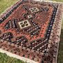 Vintage Turkish Hand Made wool Rug 158 x 118 cms Image 2