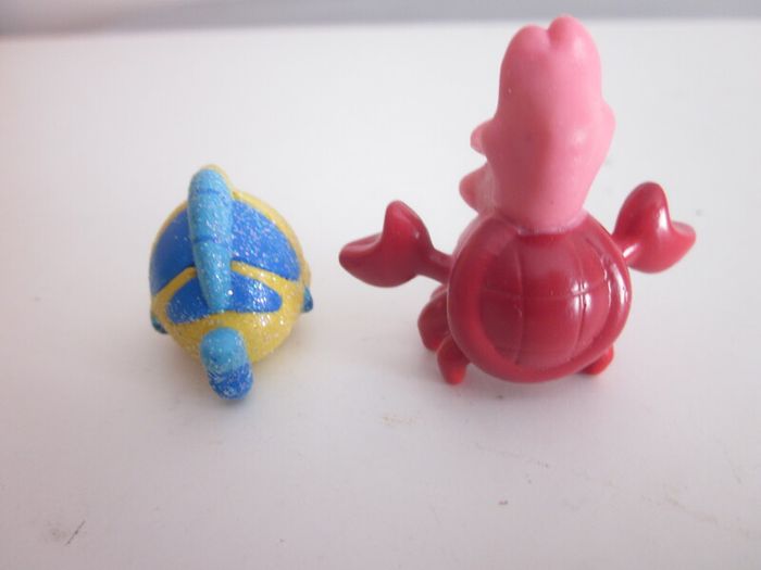 Disney Little Mermaid Flounder and Sebastian Mini Figures