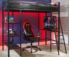 X Rocker gaming bed