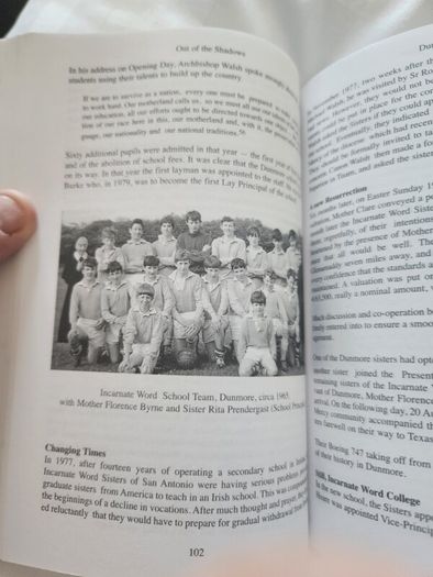Out Of The Shadows.  Emerging Secondary Schools In The Archddiocese Of Tuam. 1940 - 69.by Kieran Waldron. First Edition signed. Paperback In Good Condition.
