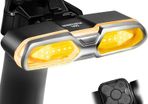 110 Lumens High Brightness Bike Rear Light, Powerful LED Bicycle Tail Light Rechargeable with 5 Steday/Flash Modes