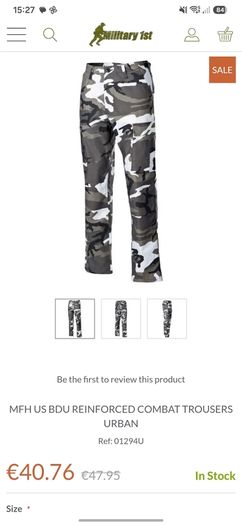 Mens Trousers