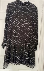 Part Two Diamond Print Midi Dress - Size 16