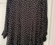 Part Two Diamond Print Midi Dress - Size 16