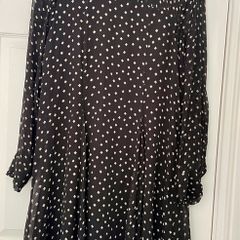 Part Two Diamond Print Midi Dress - Size 16