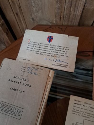 Vintage Soliders Paperwork