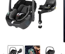 pebble 360 Car Seat and Familyfix 360 Base Bundle