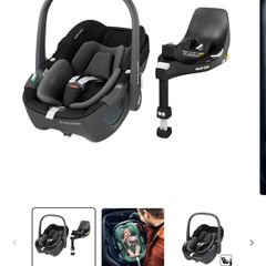 pebble 360 Car Seat and Familyfix 360 Base Bundle
