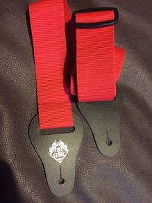 Electric acoustic Guitar Straps fire stone