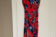 Ladies WalG faux wrap floral dress size M