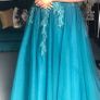 Stunning Teal Dress Image 2