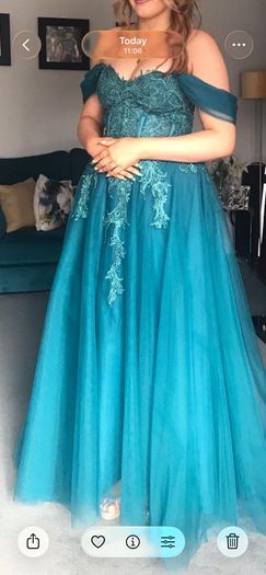 Stunning Teal Dress