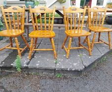 Kitchen chairs.