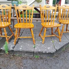 Kitchen chairs.