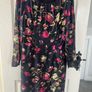 Hobbs Silk Dress - Size 12 - Fully lined, perfect condition and ruching to waist Image 7