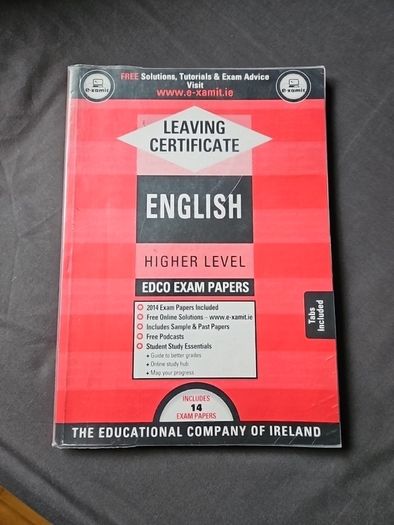 leaving cert English papers higher