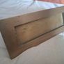 Vintage reclaimed Brass Letterbox Image 2