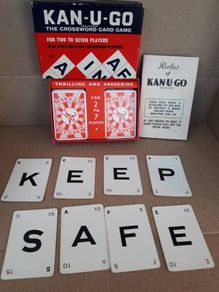 Vintage Kan-U-Go ( The Crossword Card Game