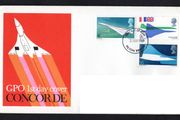 1969 Great Britain First Flight of Concorde Commemorative Stamps Addressed First Day Cover (FDC).