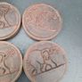 6 Indian Style Coasters in Box Image 5
