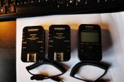 Nikon triggers 1x trasnimter and 2 x receivers.