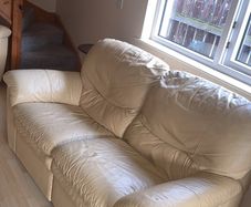2 seater couch with recliner