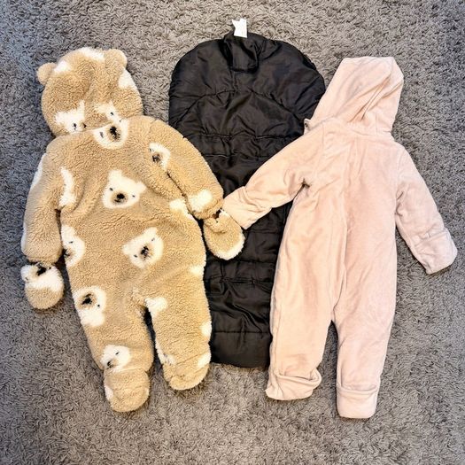 Bundle deal - Pram Suits and Clevamama Footmuff