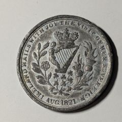 1821 Medal,Kings visit to Ireland
