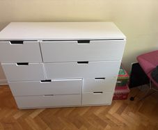 White Chest Drawers/Wardrobe