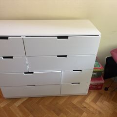 White Chest Drawers/Wardrobe
