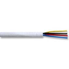 100 Meters Alarm Cable 4 Core White